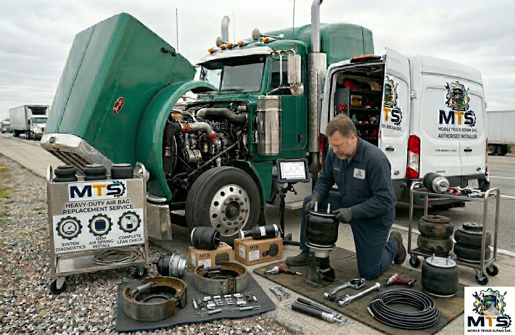 Semi Truck Air Bag Replacement in Aztec, NM 87410