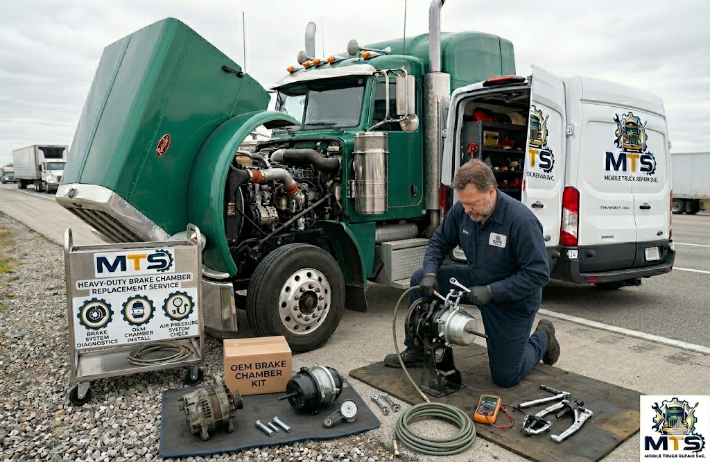 Semi Truck Brake Chamber Replacement in Clovis, NM 88102