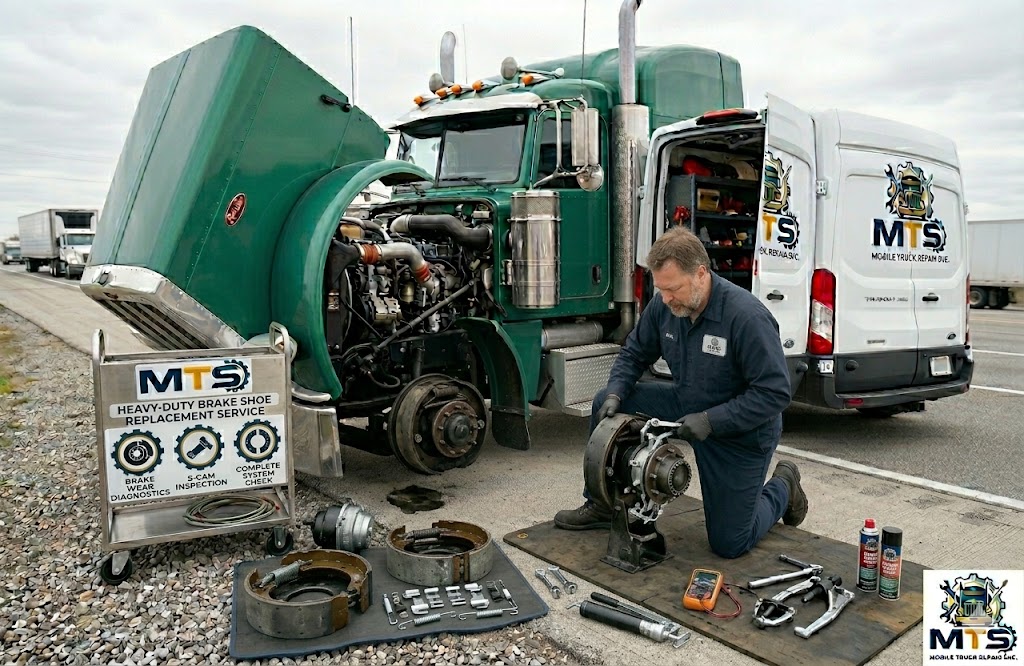 Semi Truck Brake Shoe Replacement in Ruby, VA 22545