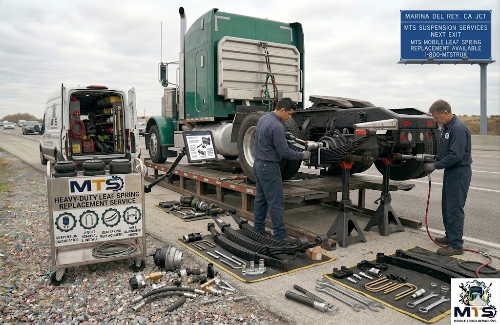 Semi Truck Leaf Spring Replacement in Edison, NJ 08899